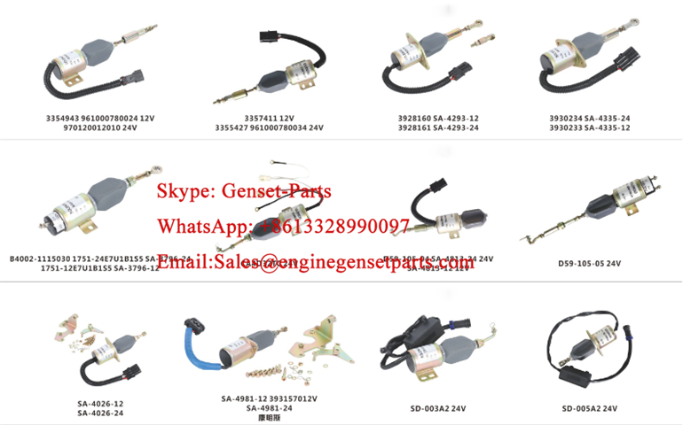 Original High-Quality Engine Stop Solenoids
