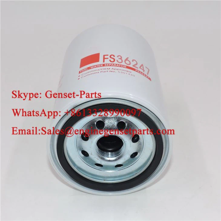 Cummins ISLE Engine Fuel Water Separator High Quality Replacement Of Fleetguard FS36247 Cummins 5301449 For